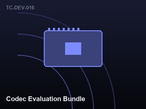 Codec Evaluation Bundle