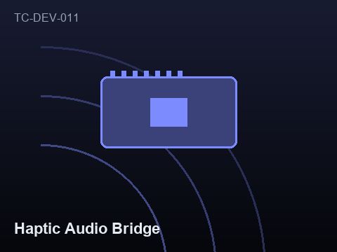 Haptic Audio Bridge